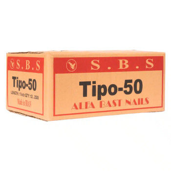 میخ تیپو 50 کارتن 2500 عددی