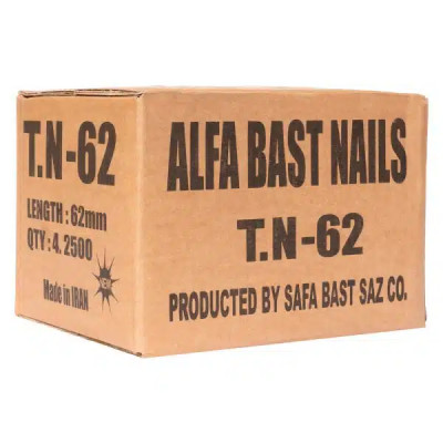 میخ تی ان 62 کارتن 2500 عددی